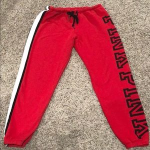 New college sweatpants PINK